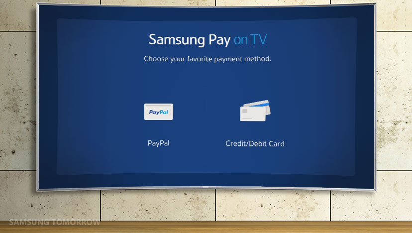 Samsung To Launch Samsung Pay on TV