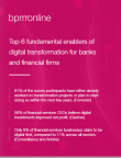 Top 6 fundamental enablers of digital transformation for banks and financial firms