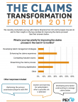The Claims Transformation Forum 2017