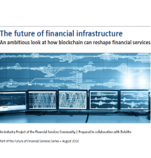 The Future of Financial Infrastructure