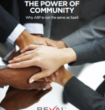 The Power of Community: Why ASP is Not the Same as SaaS 