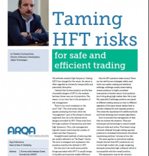 Taming HFT Risks for safe and efficient trading