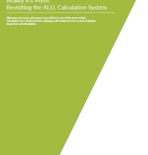 Reality v/s Myth: Revisiting the ALLL Calculation System