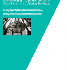 'Future-proofing' Compliance: Lessons for Global Banks from a Visionary Regulator 