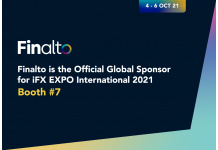 Finalto is the Official Global Sponsor for iFX EXPO International 2021