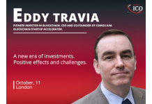 Eddy Travia to Speak at ICO Event London