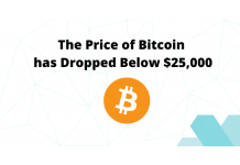 The Price of Bitcoin has Dropped Below $25,000