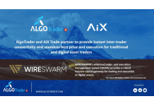 AlgoTrader and AiX Trade Partner to Provide Instant Inter-Trader Connectivity with Best Price and Execution for Traditional & Digital Asset Traders