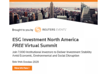 ESG Investment North America Virtual Summit – by Reuters Events Markets