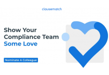 Clausematch Initiates the 'show Your Compliance Team Love' Award to Embrace the Role of Compliance Professionals in Covid Times