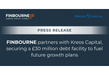 FINBOURNE Partners with Kreos Capital, Securing a £30 Million Debt Facility to Fuel Future Growth Plans