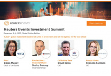 Reuters Events Launch Global Investment Summit Online Edition Uniting Institutional Investors, Asset Owners & Financial Institution