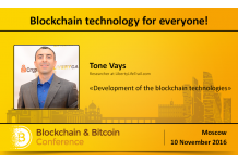 Analyst from Wall Street Tone Vays to Speak at Blockchain & Bitcoin Conference