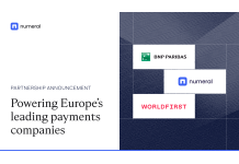 Numeral and BNP Paribas Partner to Power Europe’s Leading Payments Companies, Enabling WorldFirst to Better Serve its European Customers