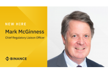 Binance, the World’s Leading Blockchain Ecosystem and Cryptocurrency Platform, Has Today Announced the Appointment of Mark Mcginness