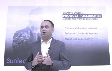 Amit Dua, President & Global Head of Client Facing Group, SunTec at Sibos...