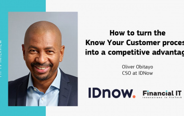 Financial IT speaks with Oliver Obitayo, Chief Sales Officer at IDnow 