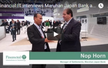 Financial IT interviews Maruhan Japan Bank at Sibos 2015