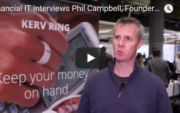 Financial IT interviews Phil Campbell, Founder of Kerv Wearable at TechDay...