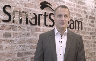 Andreas Burner, Chief Innovations Officer of SmartStream at Sibos 2019