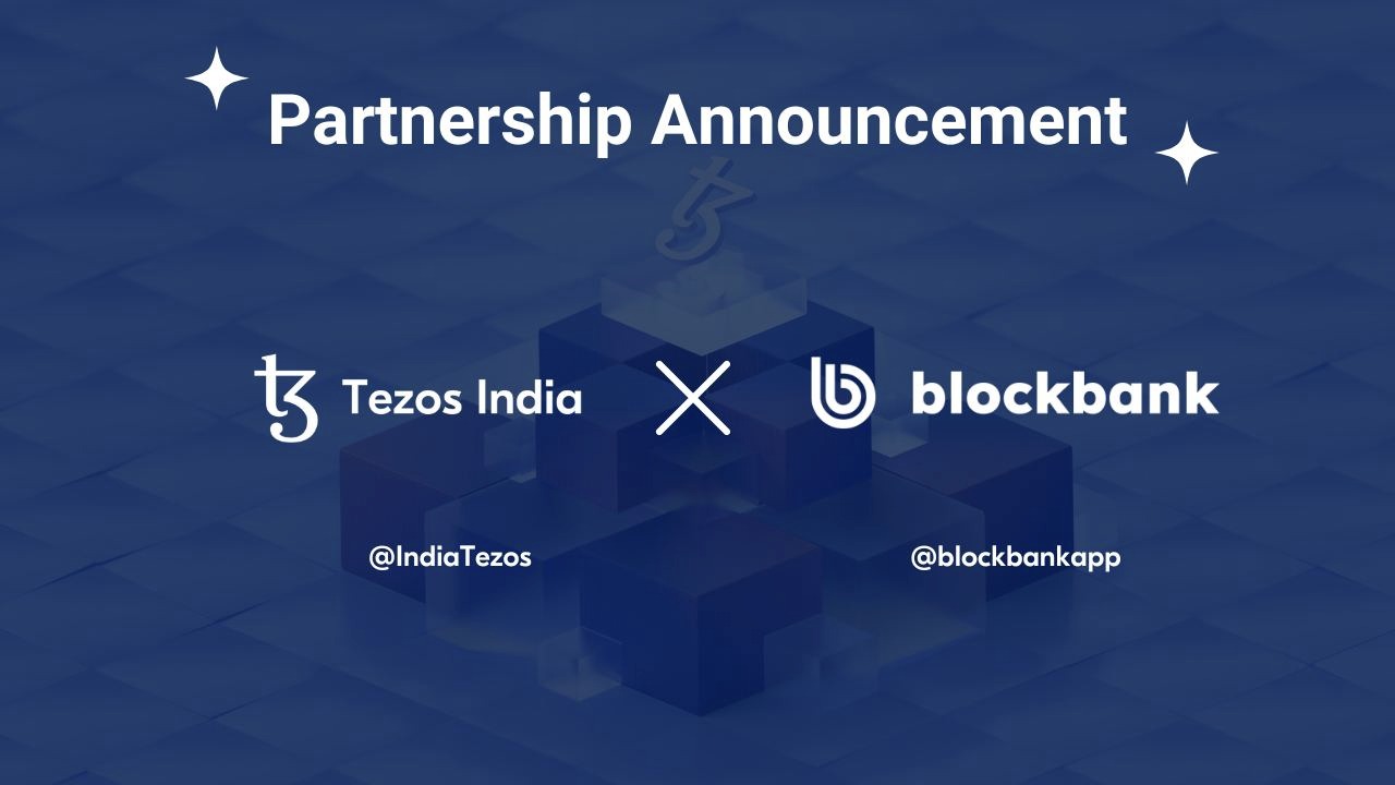 Tezos India Partners with Blockbank to List XTZ on Blockbank Exchange