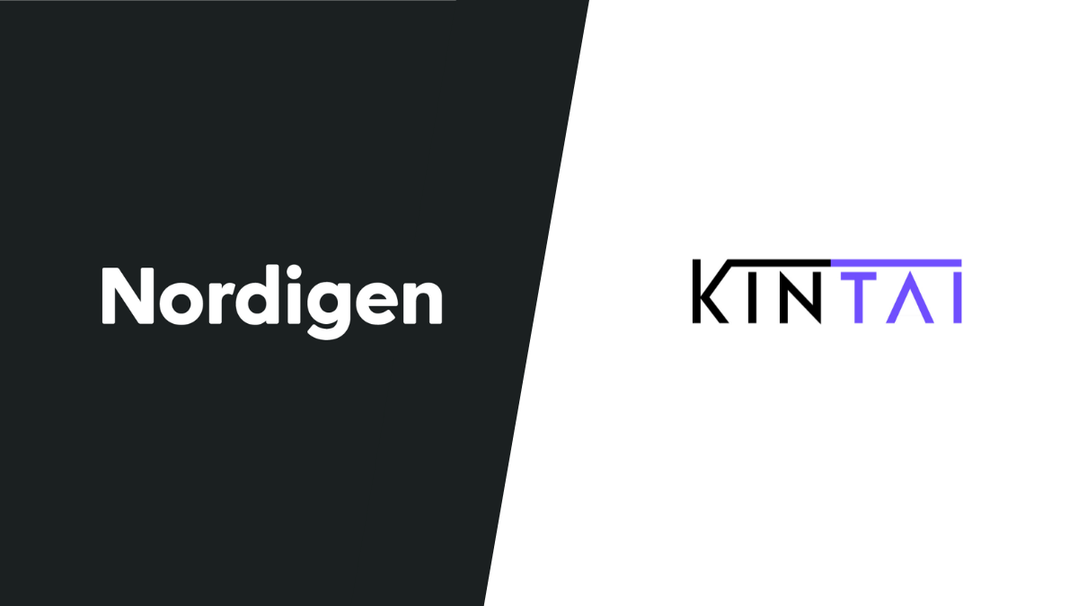 Nordigen Is Kintai’s Choice of Provider for Open Banking Transaction Data