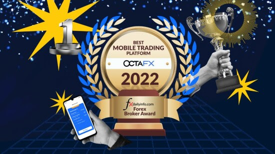 OctaFX wins Best Mobile Trading Platform award at Forex Brokers Award 2022