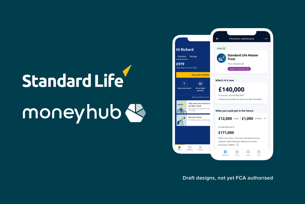 Standard Life Strengthens Partnership with Moneyhub and Announces Plans to Deliver Commercial Pensions Dashboard
