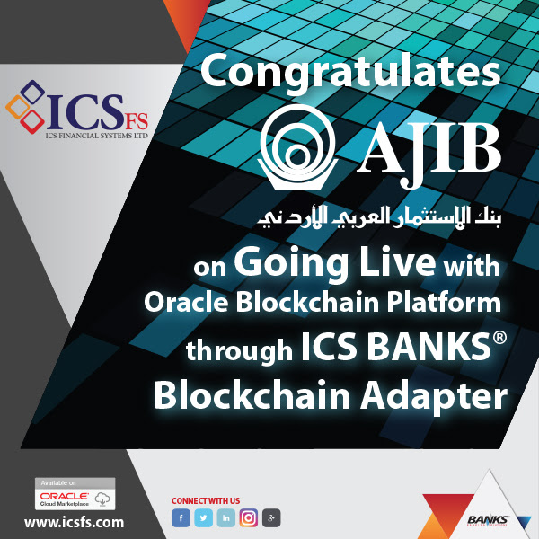 AJIB Goes Live with Oracle Blockchain Platform