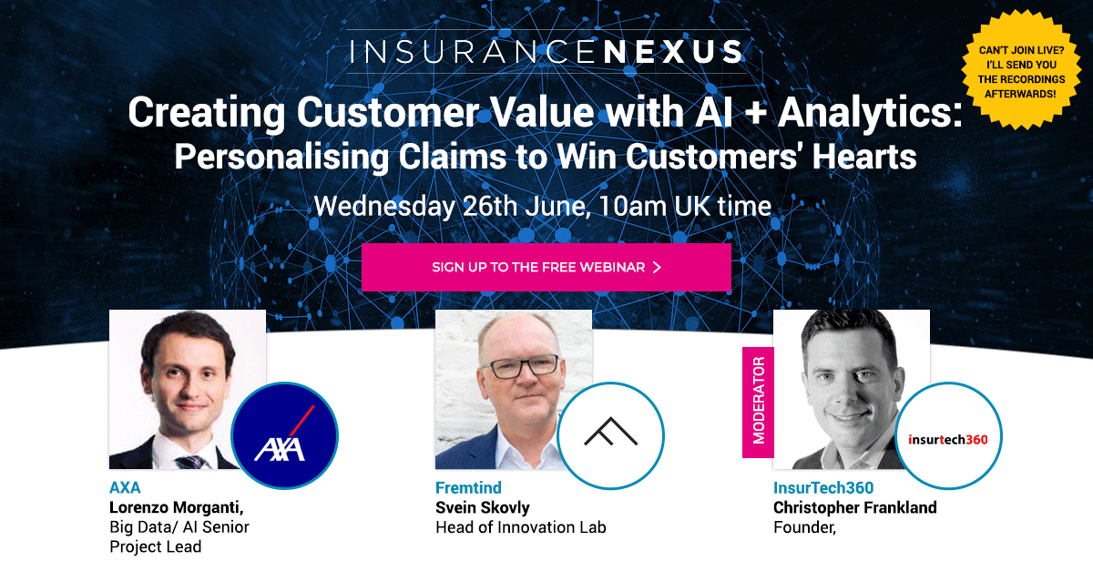 AXA and Fremtind discuss how AI and analytics is changing insurance claims forever