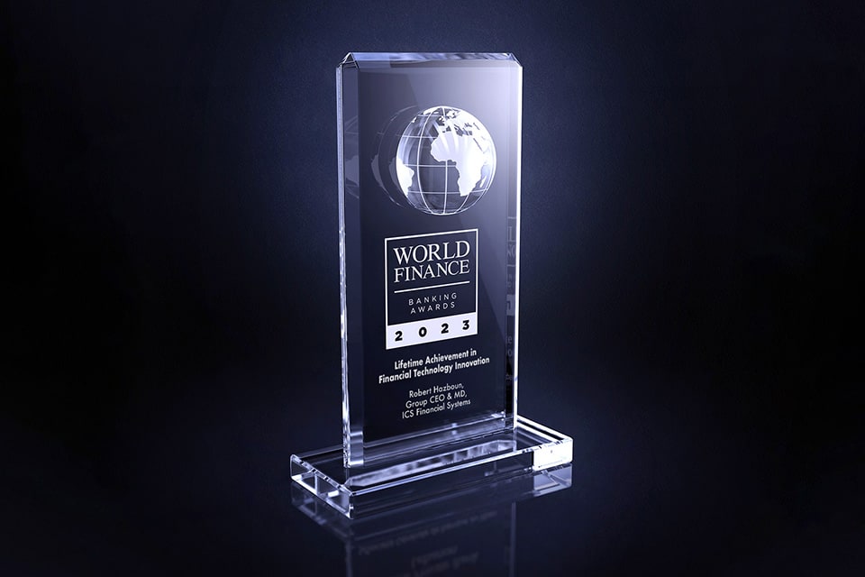 ICSFS Group CEO & MD, Robert Hazboun, Receives his Third Consecutive Lifetime Achievement in Financial Technology Innovation Award from World Finance