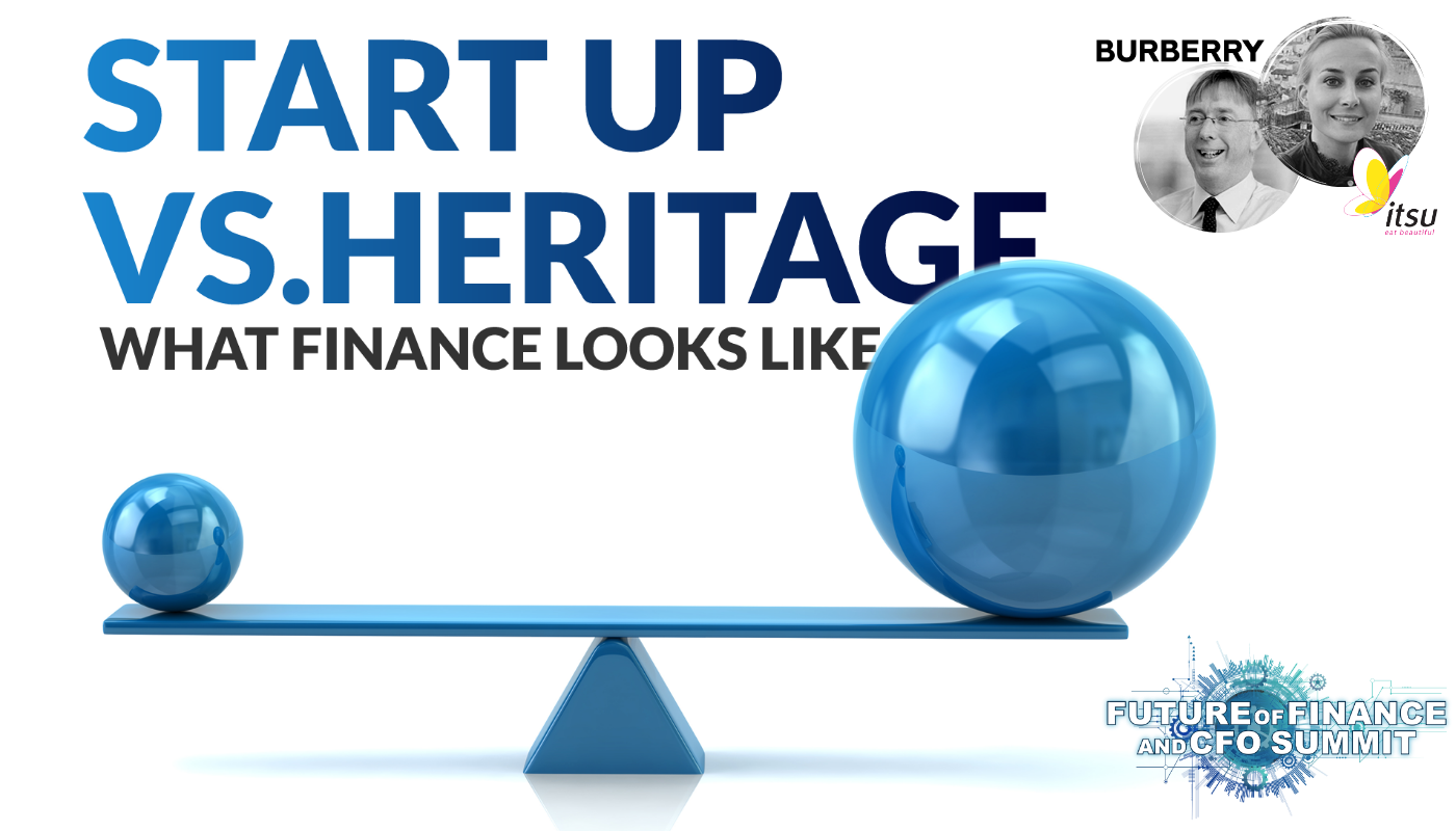 Start up Vs. Heritage: What does the Future of Finance look like?